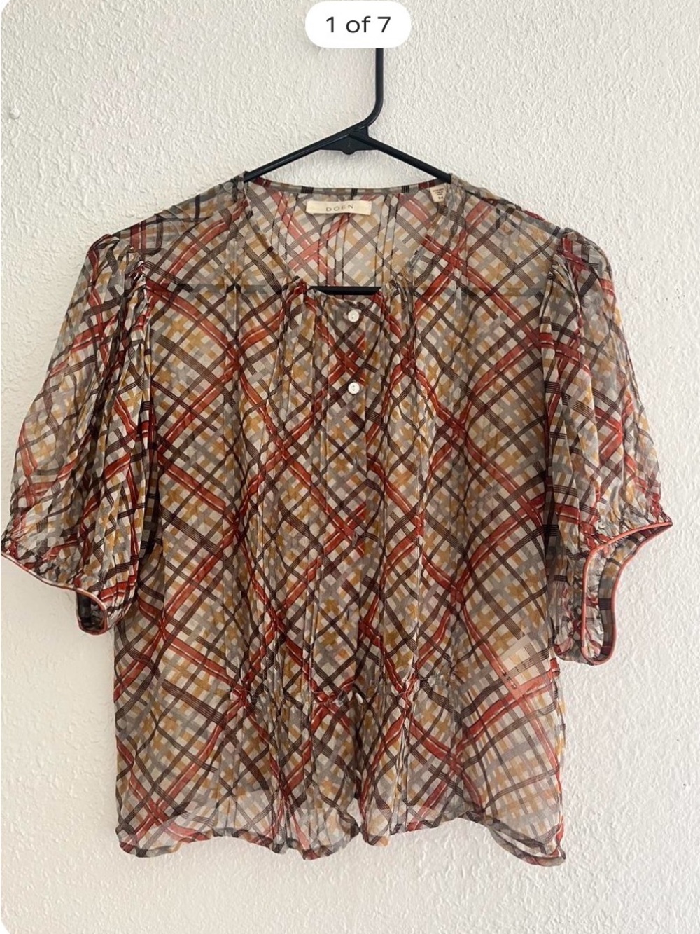 DÔEN silk blouse